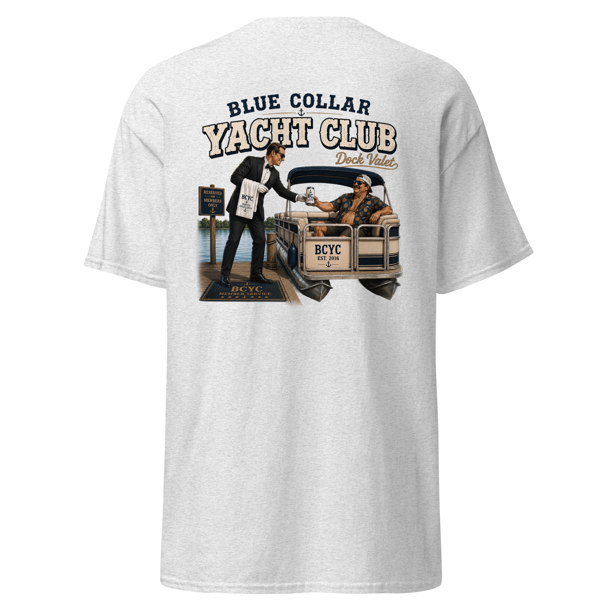 Blue Collar Yacht Club Dock Valet Shirt
