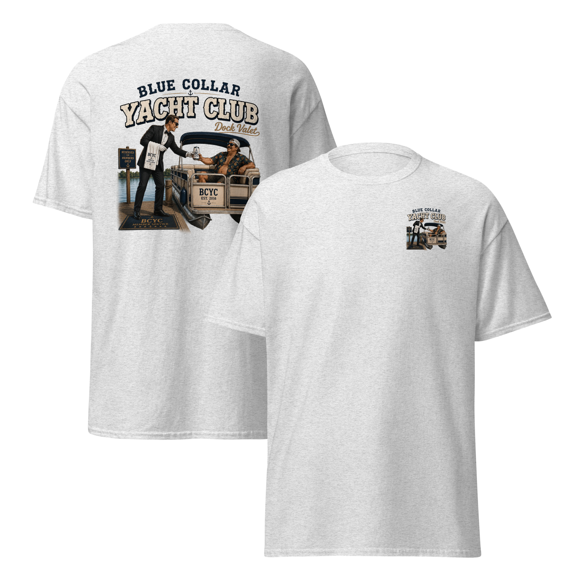 Blue Collar Yacht Club Dock Valet Shirt