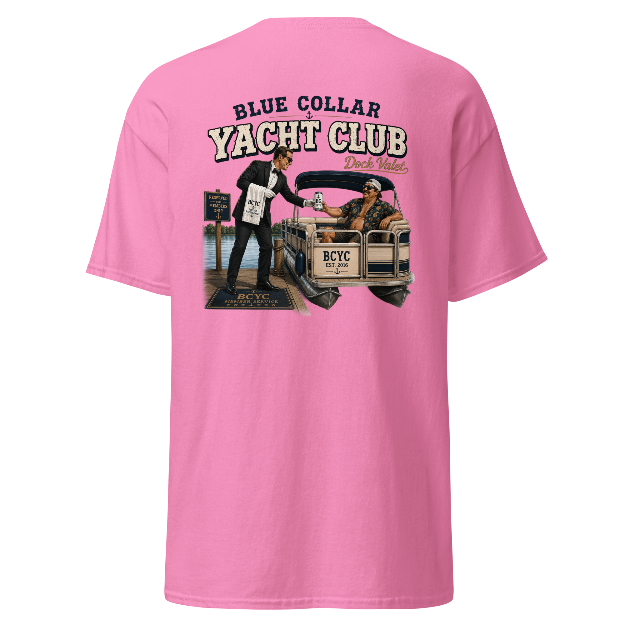 Blue Collar Yacht Club Dock Valet Shirt