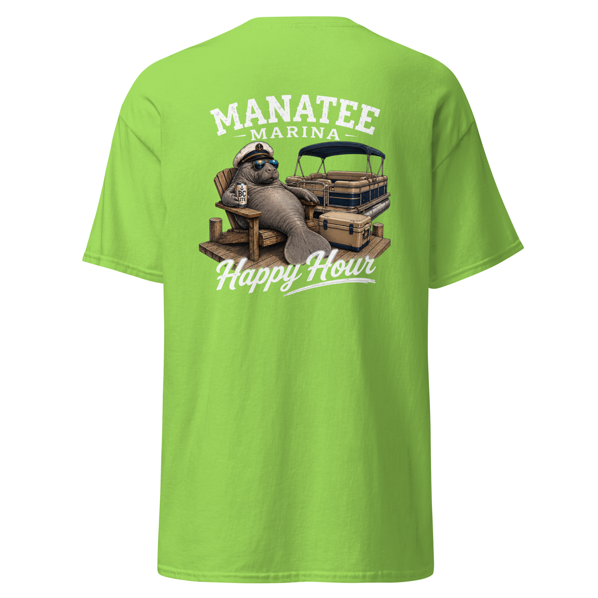 Manatee Marina Happy Hour Shirt