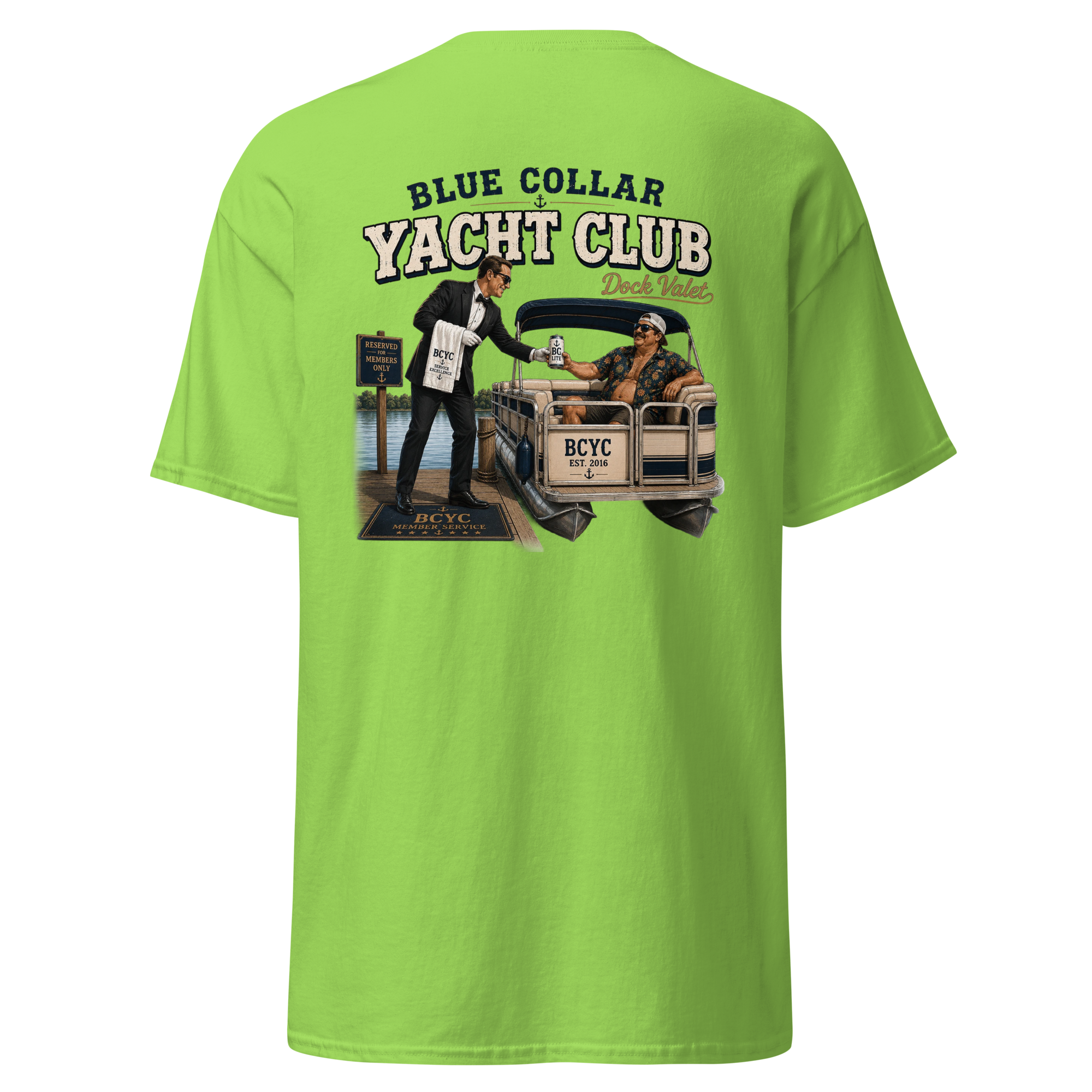 Blue Collar Yacht Club Dock Valet Shirt