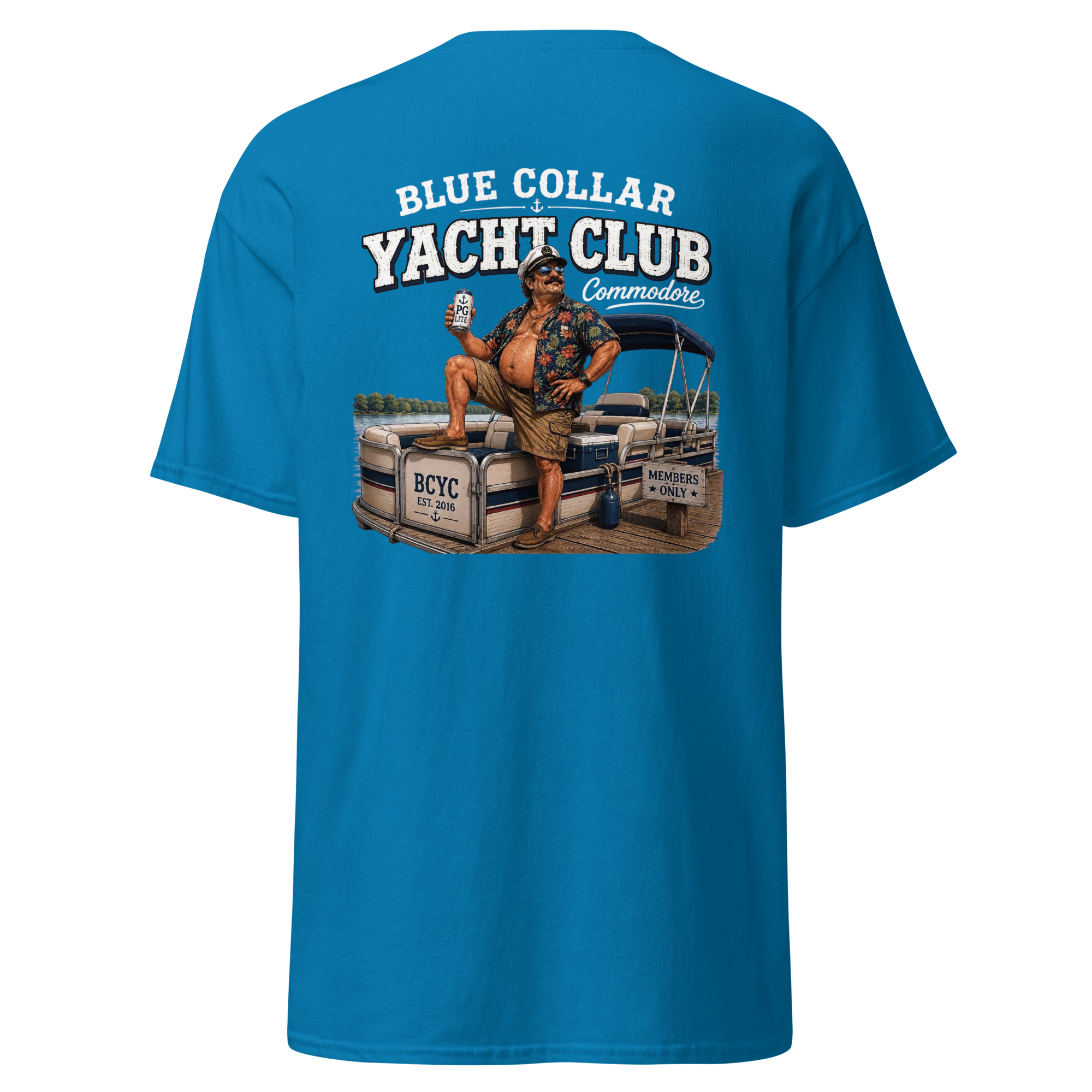 Blue Collar Yacht Club Commodore Shirt