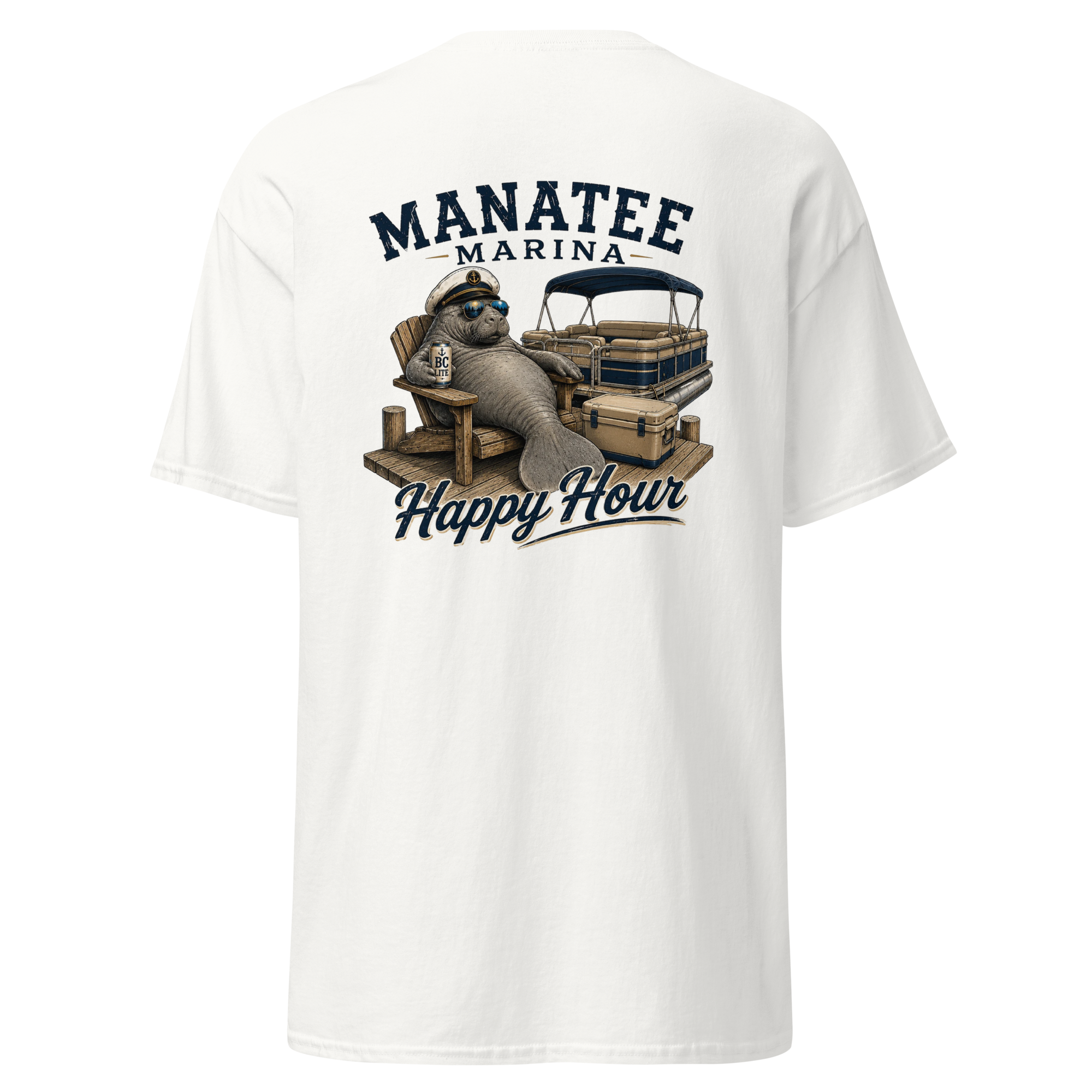Manatee Marina Happy Hour Shirt