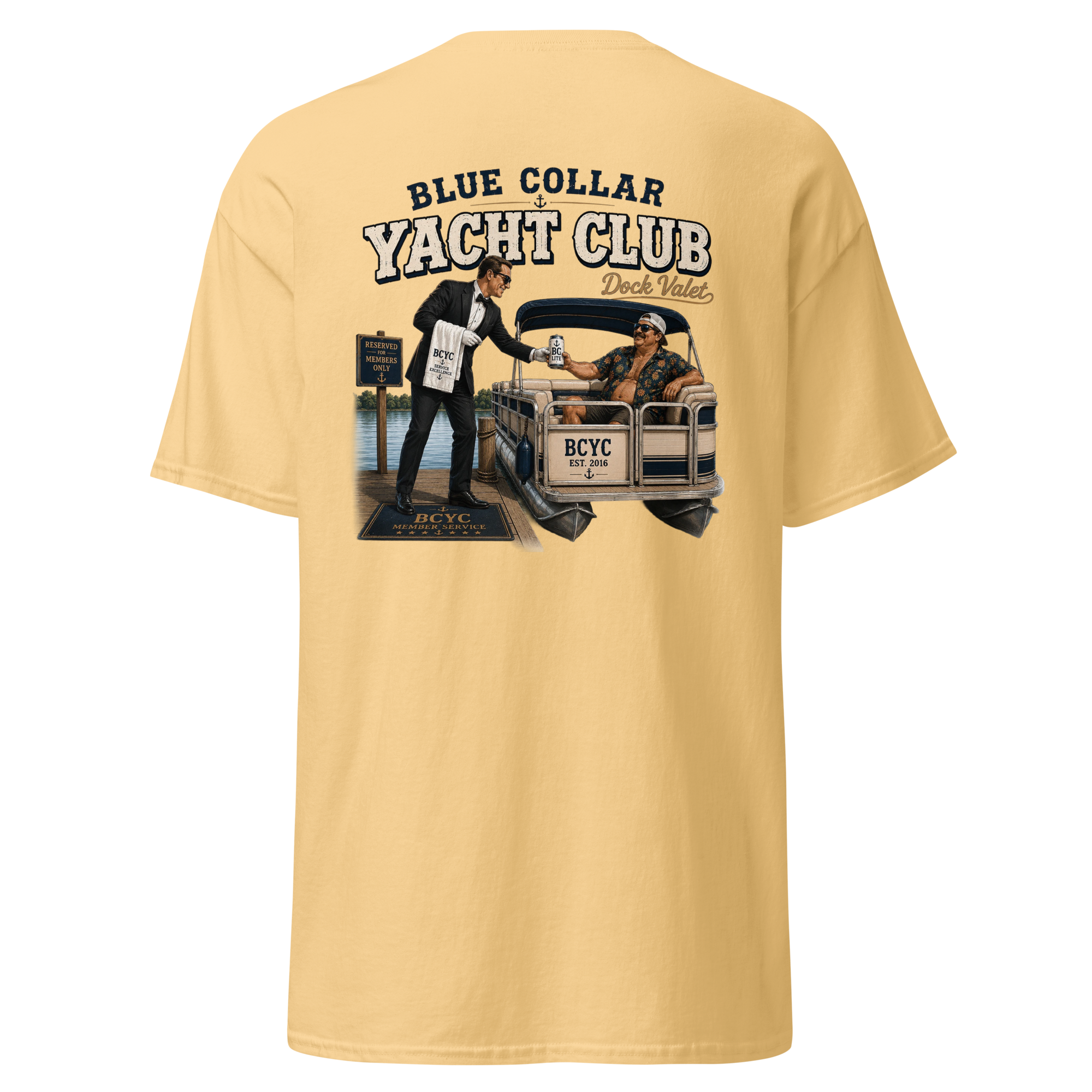 Blue Collar Yacht Club Dock Valet Shirt
