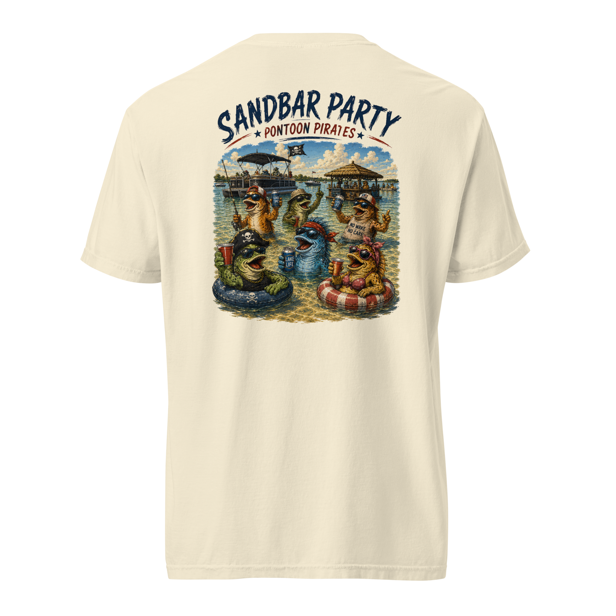 Pontoon Pirates Sandbar Party Shirt