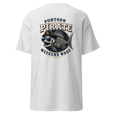 Pontoon Pirate Fish Skeleton Shirt