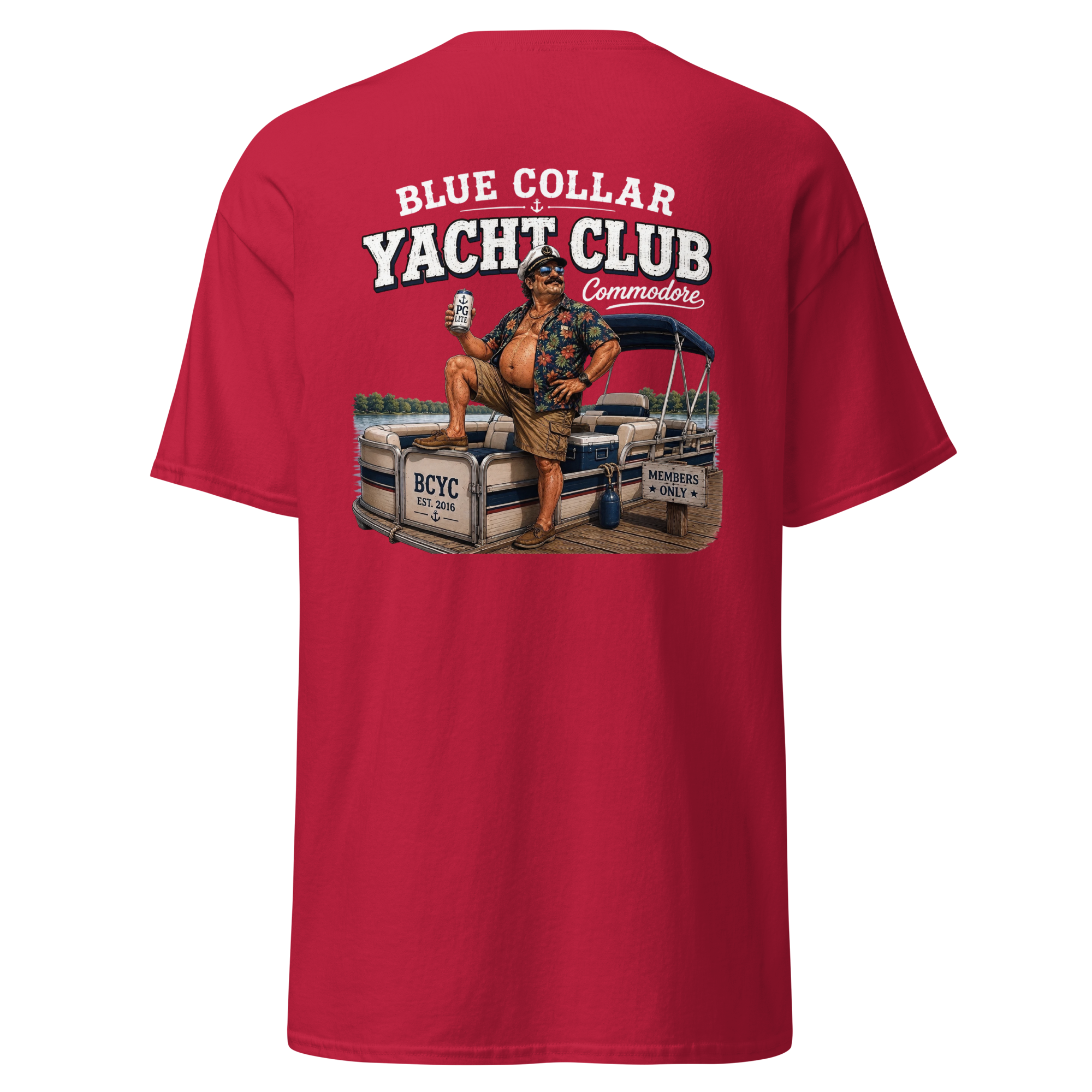 Blue Collar Yacht Club Commodore Shirt