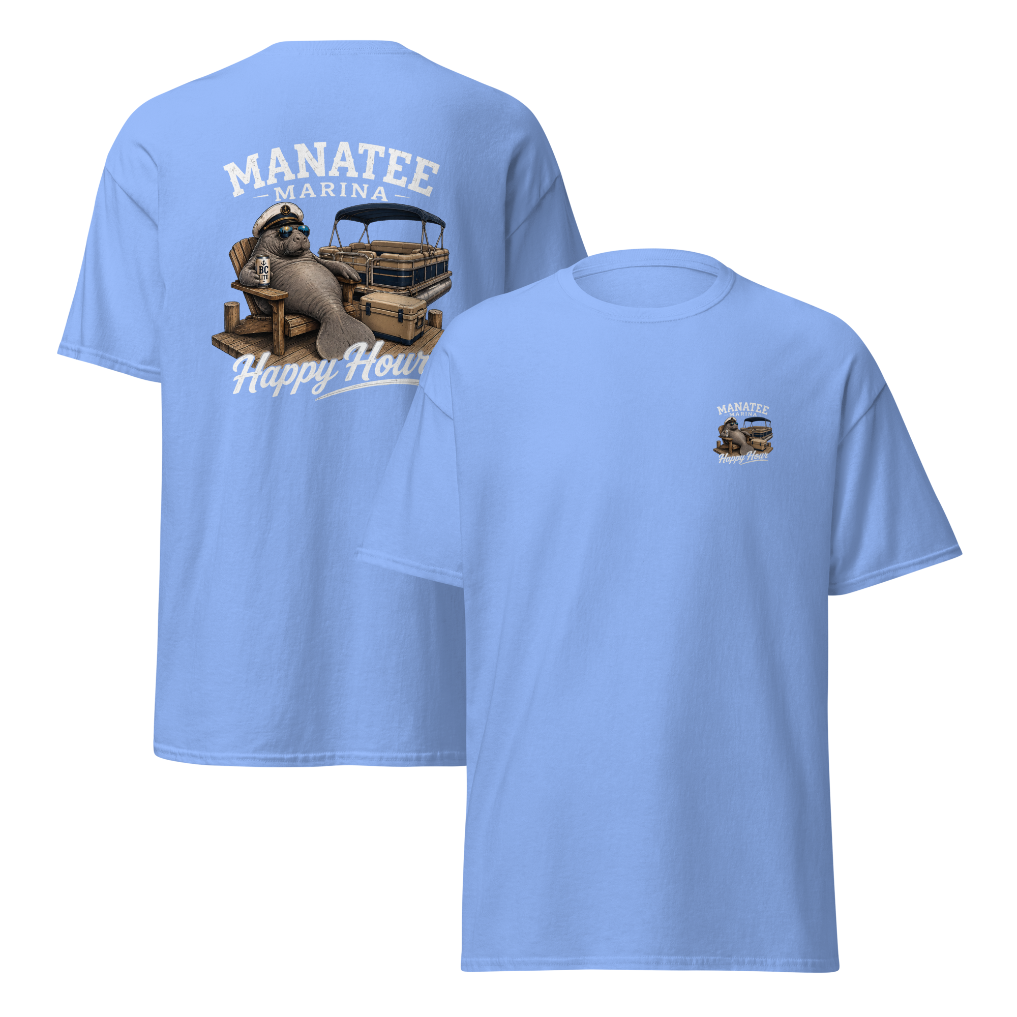 Manatee Marina Happy Hour Shirt