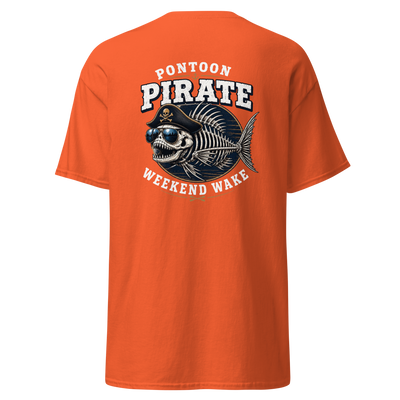 Pontoon Pirate Fish Skeleton Shirt