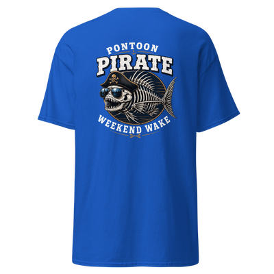 Pontoon Pirate Fish Skeleton Shirt
