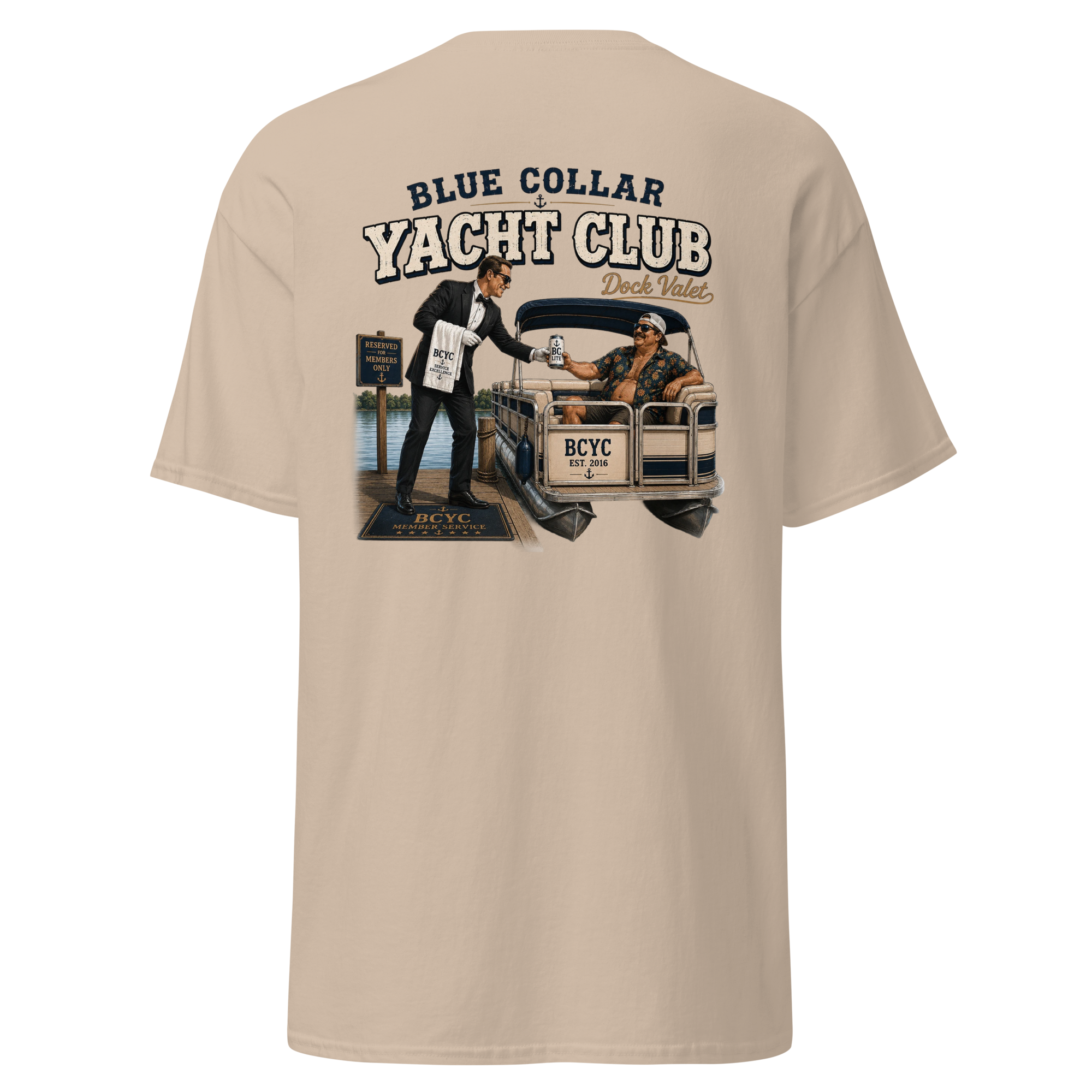 Blue Collar Yacht Club Dock Valet Shirt