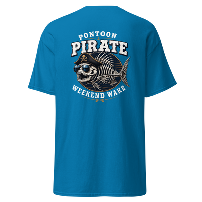 Pontoon Pirate Fish Skeleton Shirt