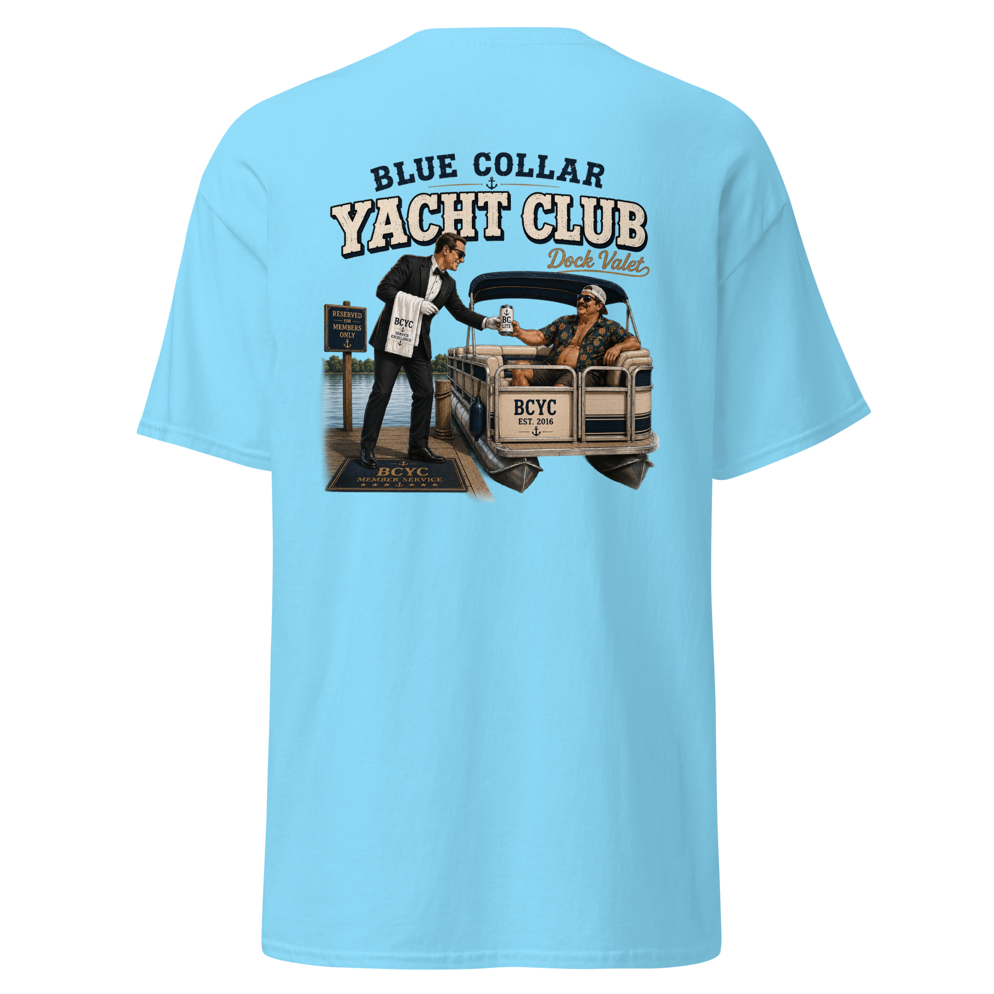 Blue Collar Yacht Club Dock Valet Shirt