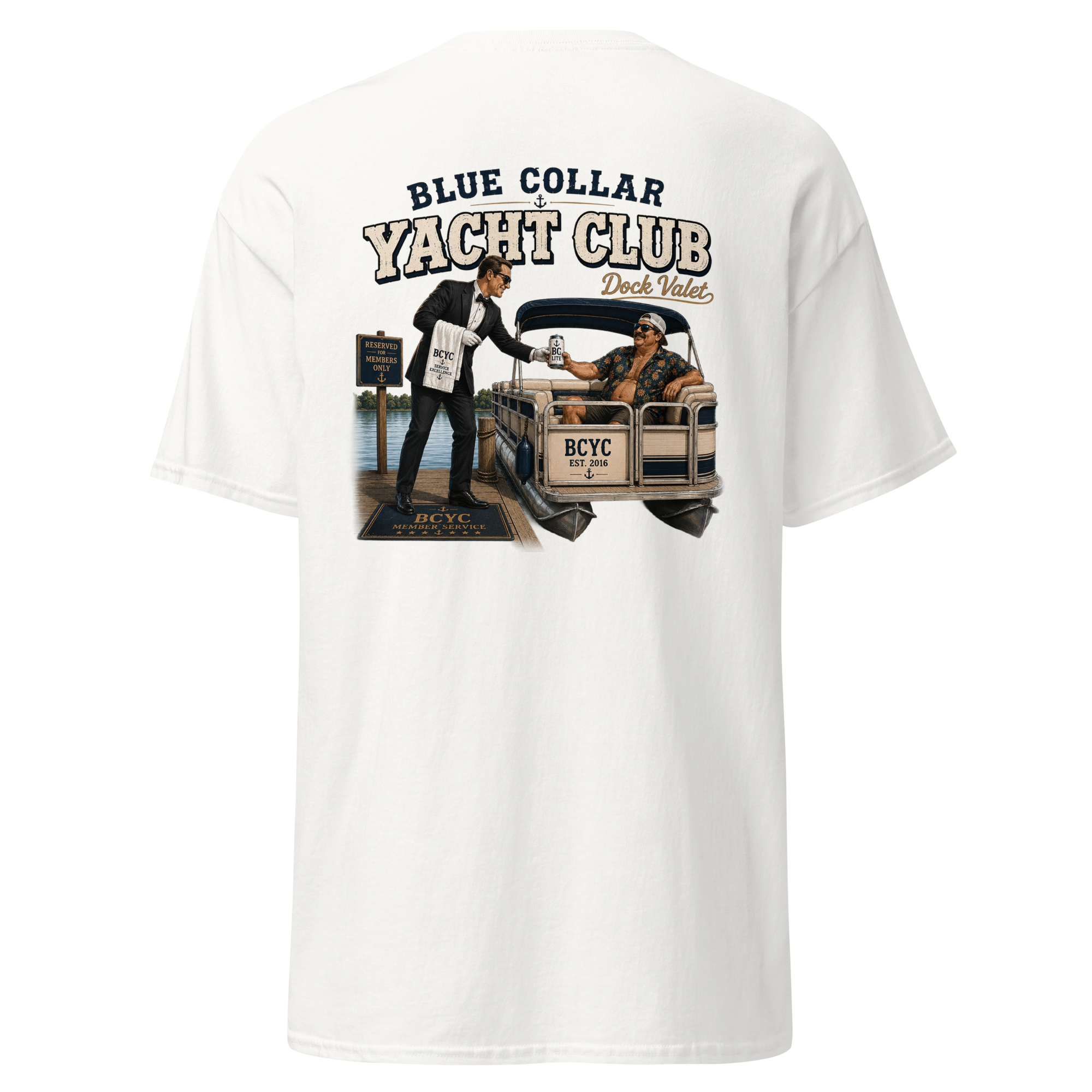 Blue Collar Yacht Club Dock Valet Shirt