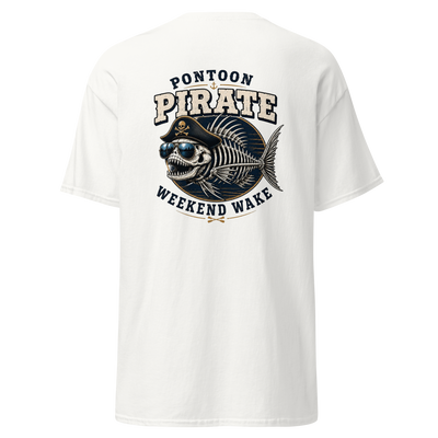 Pontoon Pirate Fish Skeleton Shirt